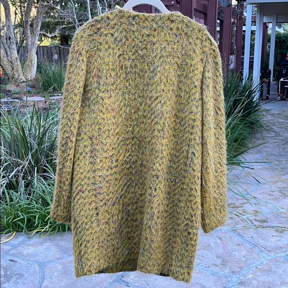 ๐บ STUNNING Vintage Spanner Canadian Multi-Colored Wool Coat Misses Size M-L!! - Picture 4 of 15